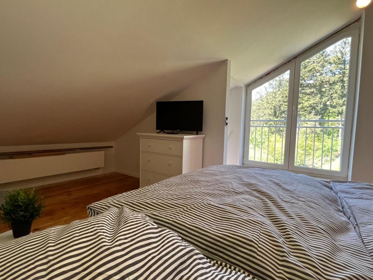 Ferienwohnung Traumhaus Am Wald 1 Weiersbach Exterior foto